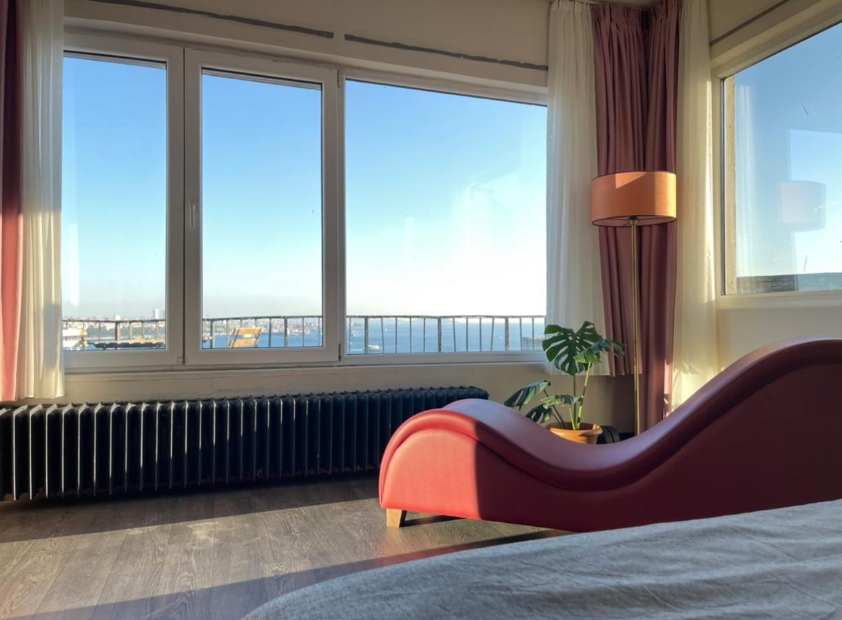 Apartamento Art Loft , 270* Full Sea View In Cihangir Estambul Exterior foto