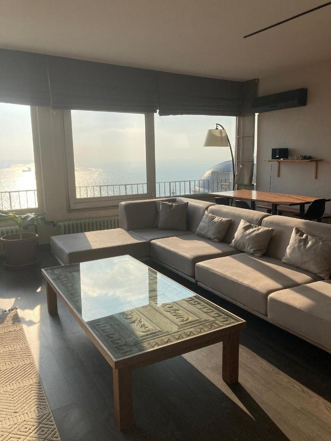 Apartamento Art Loft , 270* Full Sea View In Cihangir Estambul Exterior foto